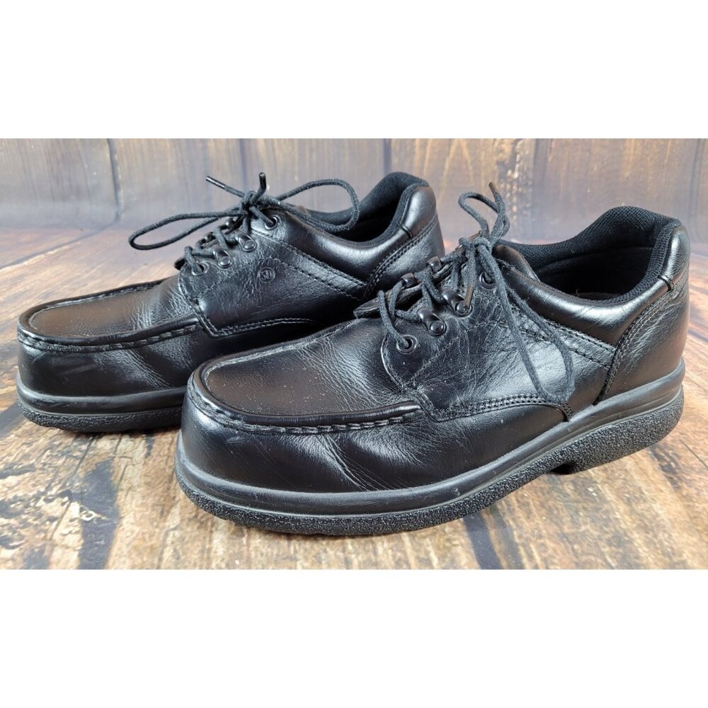 Red Wing Shoes Steel Toe Men Size 8.5 D Black Leather Work ASTMF 2413-05 VG